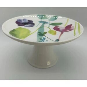 Portmeirion Water Garden MINI Cake  Stand ~ New No Box